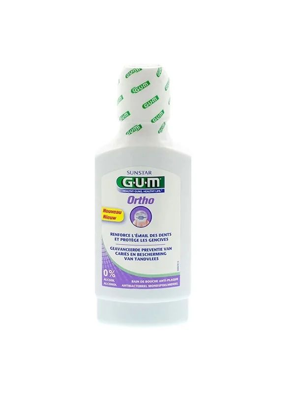 GUM ORTHO BAIN DE BOUCHE 300ML