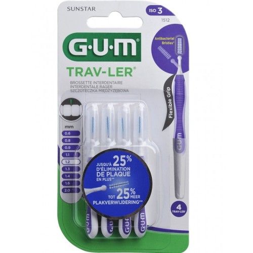 GUM BROSSETTE TRAV-LER 1.2MM 1512