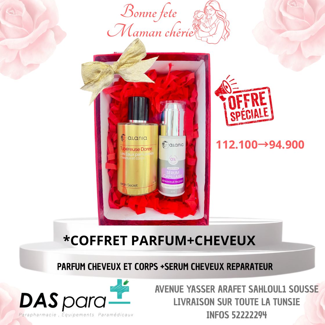 ALANIA PACK PARFUM + SERUM
