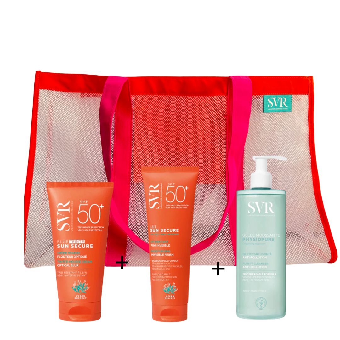 PACK SAC SVR POUR PEAUX SENSIBLES 