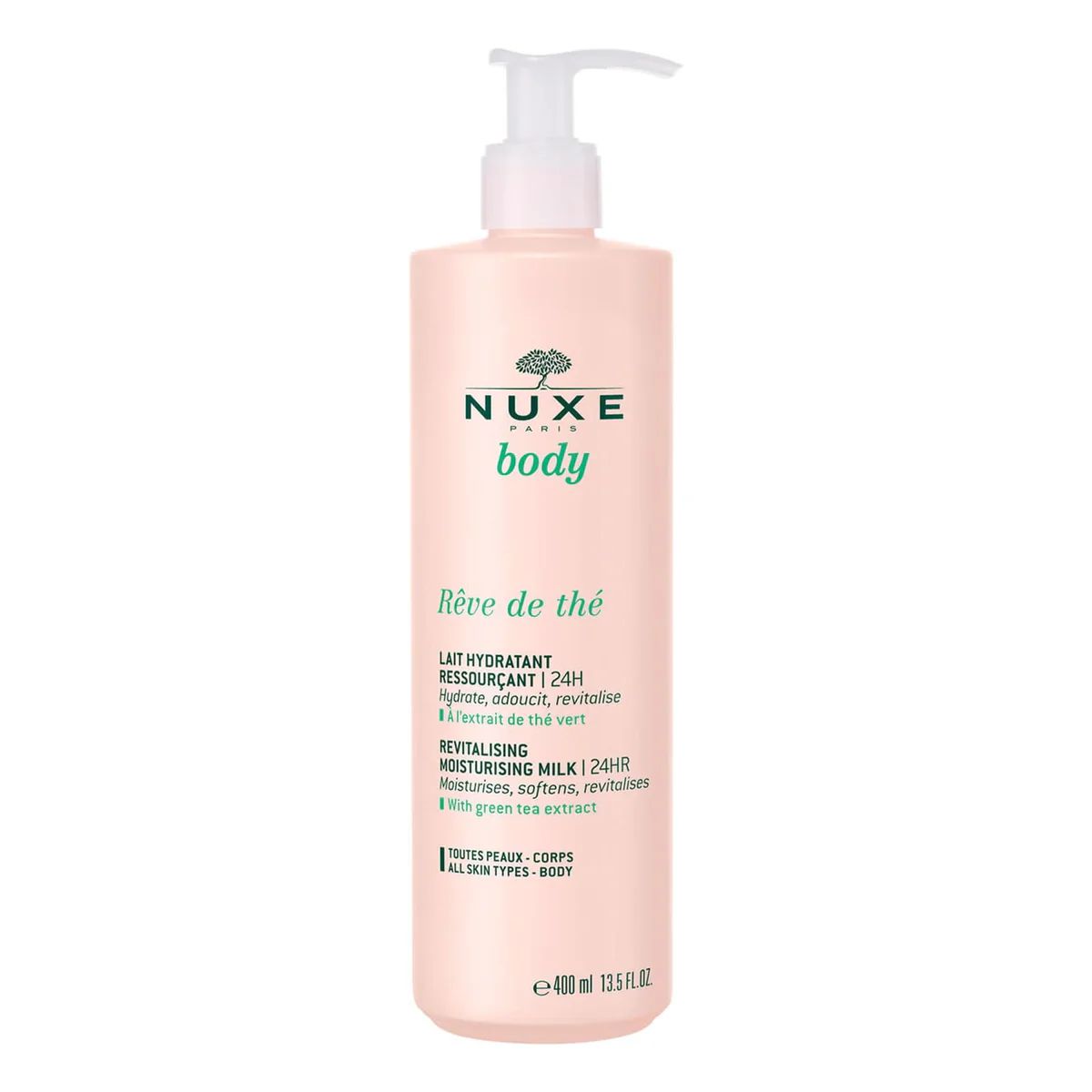 NUXE REVE DE THE LAIT HYDRATANT 400ml