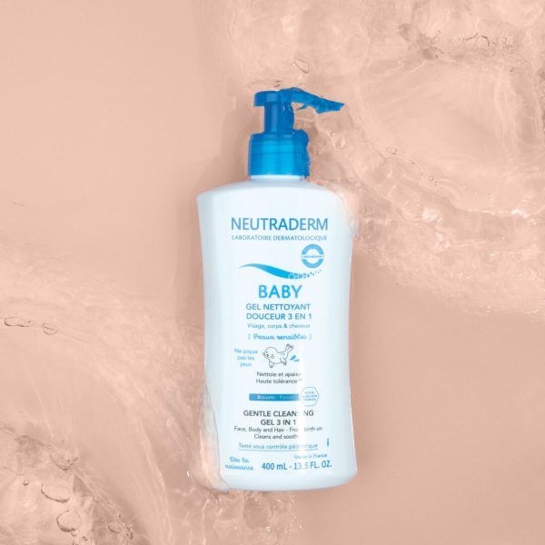 NEUTRADERM Baby Gel Nettoyant Douceur 3en1 400ML