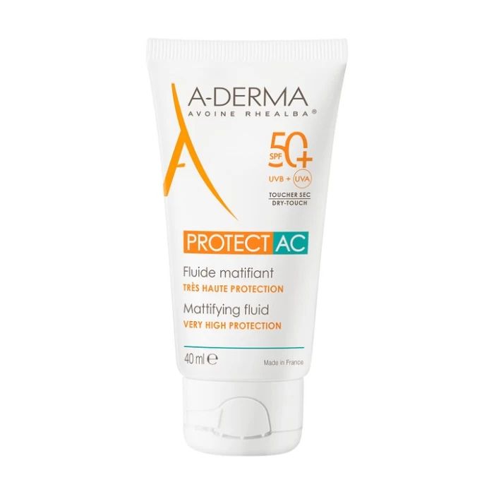 A-DERMA PROTECT AC FLUIDE MATIFIANTE SPF 50 + 40ML