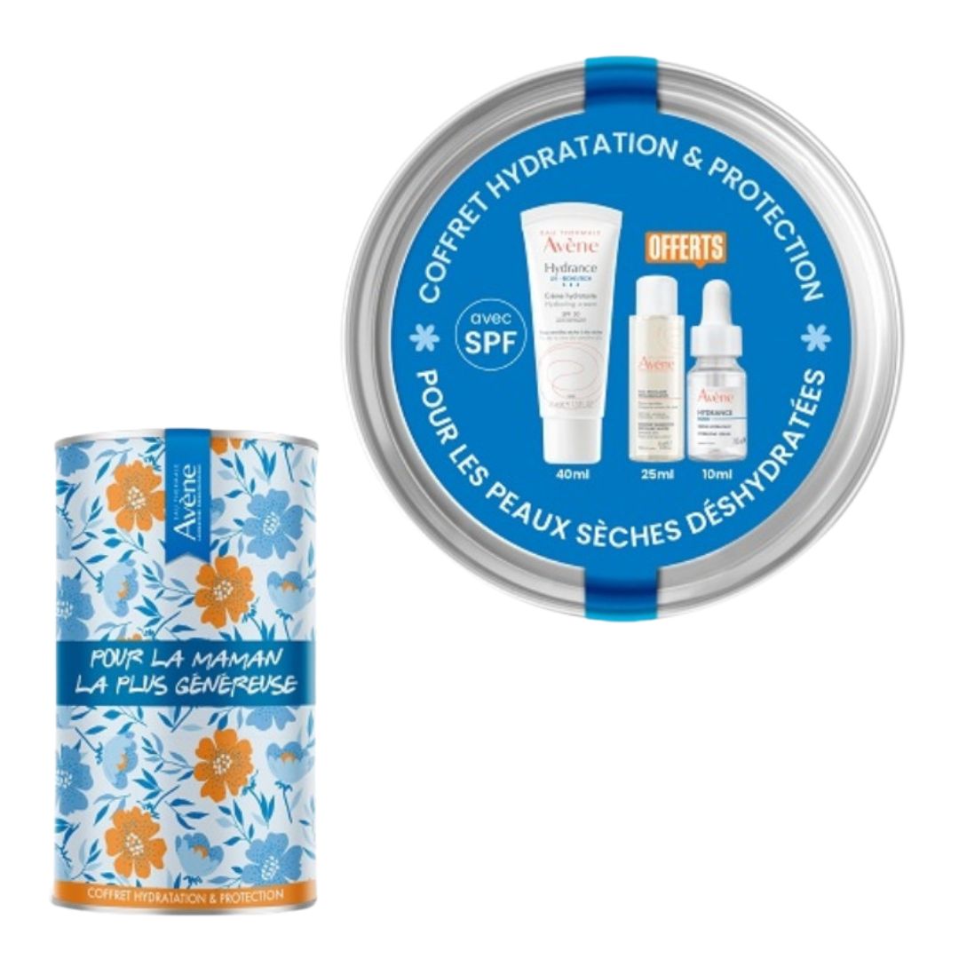 AVENE COFFRET HYDRANCE RICHE UV  30+ SERUM HYDRANCE BOOST10ML+EAU MICELLAIRE 25 ML
