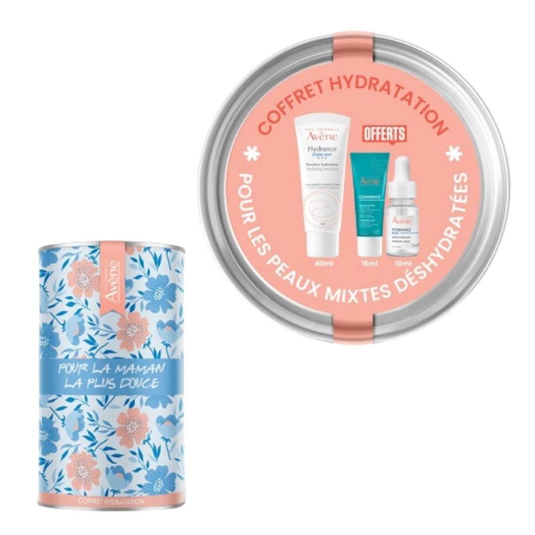 AVENE COFFRET HYDRANCE LEGERE + SERUM HYDRANCE BOOST 10 ML + GEL CLEANENCE 15 ML