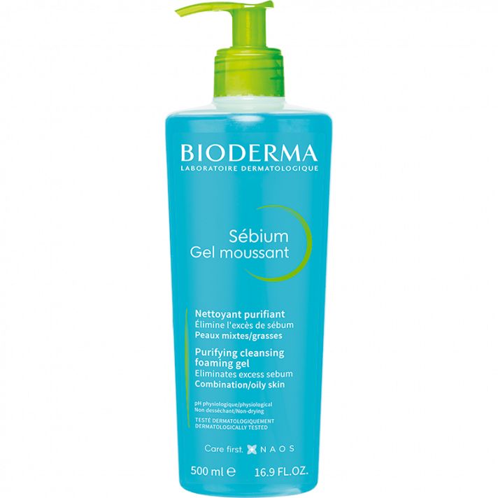 BIODERMA SEBIUM GEL MOUSSANT 500ML