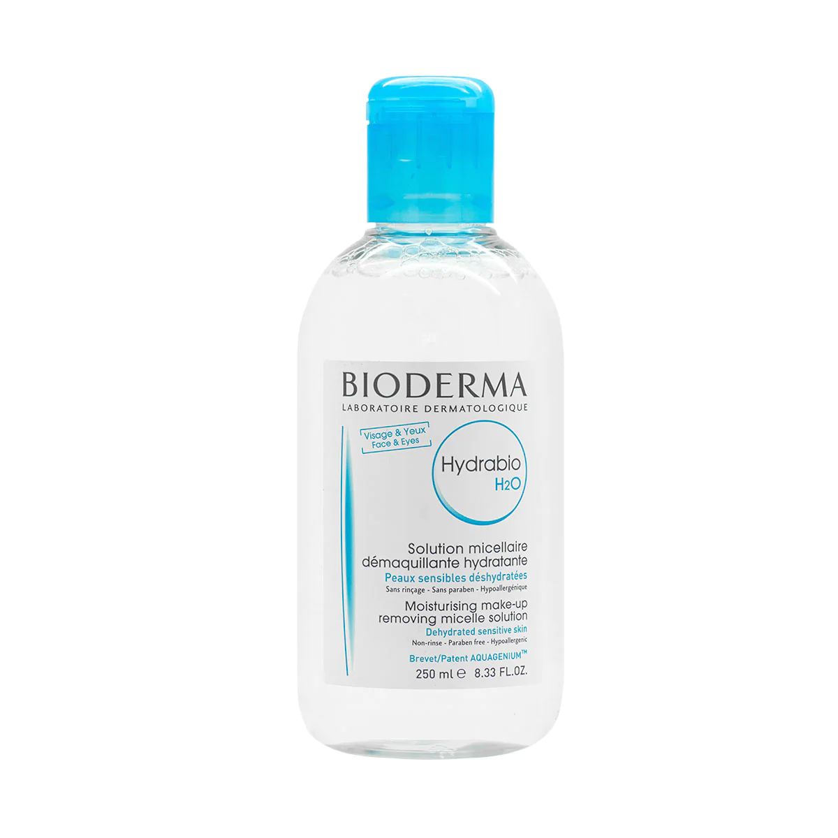 BIODERMA Hydrabio H2O Eau micellaire démaquillante 250ML