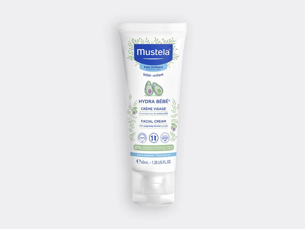 Mustela Crème Visage Hydra Bébé à l'avocat BIO 40ml