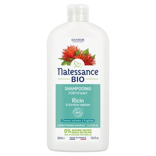 NATESSANCE SHAMPOOING RICIN FORTIFIANT 250ML