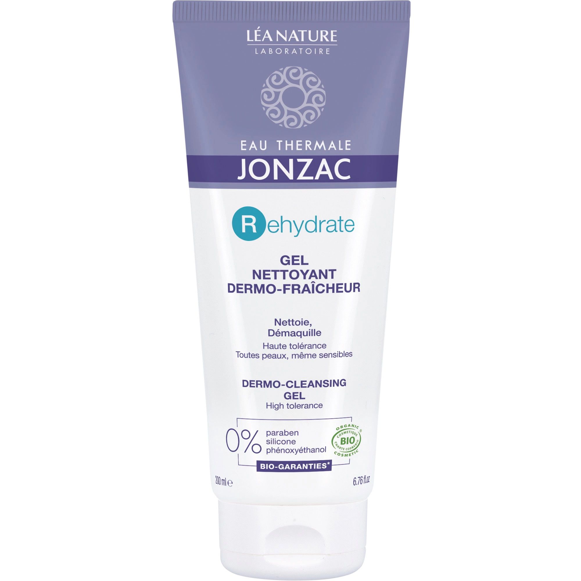 JONZAC REHYDRATE GEL NETTOYANT DERMO FRAICHEUR 200ML 