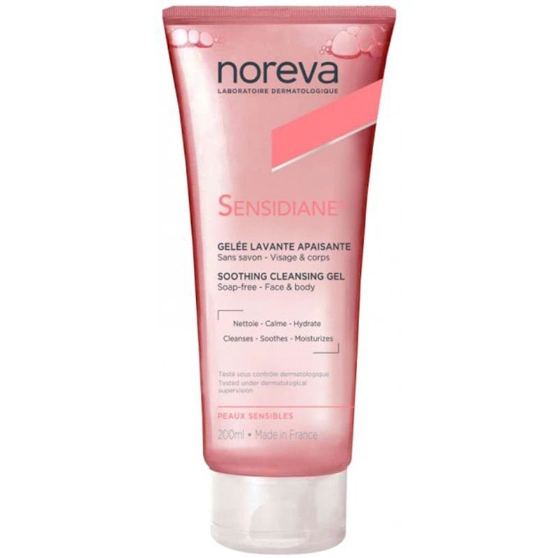 NOREVA SENSIDIANE GELEE LAVANTE APAISANTE 200ML