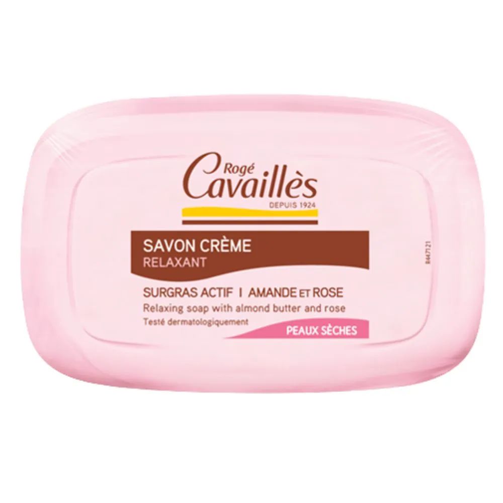 ROGE CAVAILLES SAVON CREME AMANDE ET ROSE 115 G