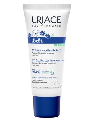 URIAGE BEBE 1ER SOIN CROUTES DE LAIT VISAGE ET CUIR CHEVELU 40ML