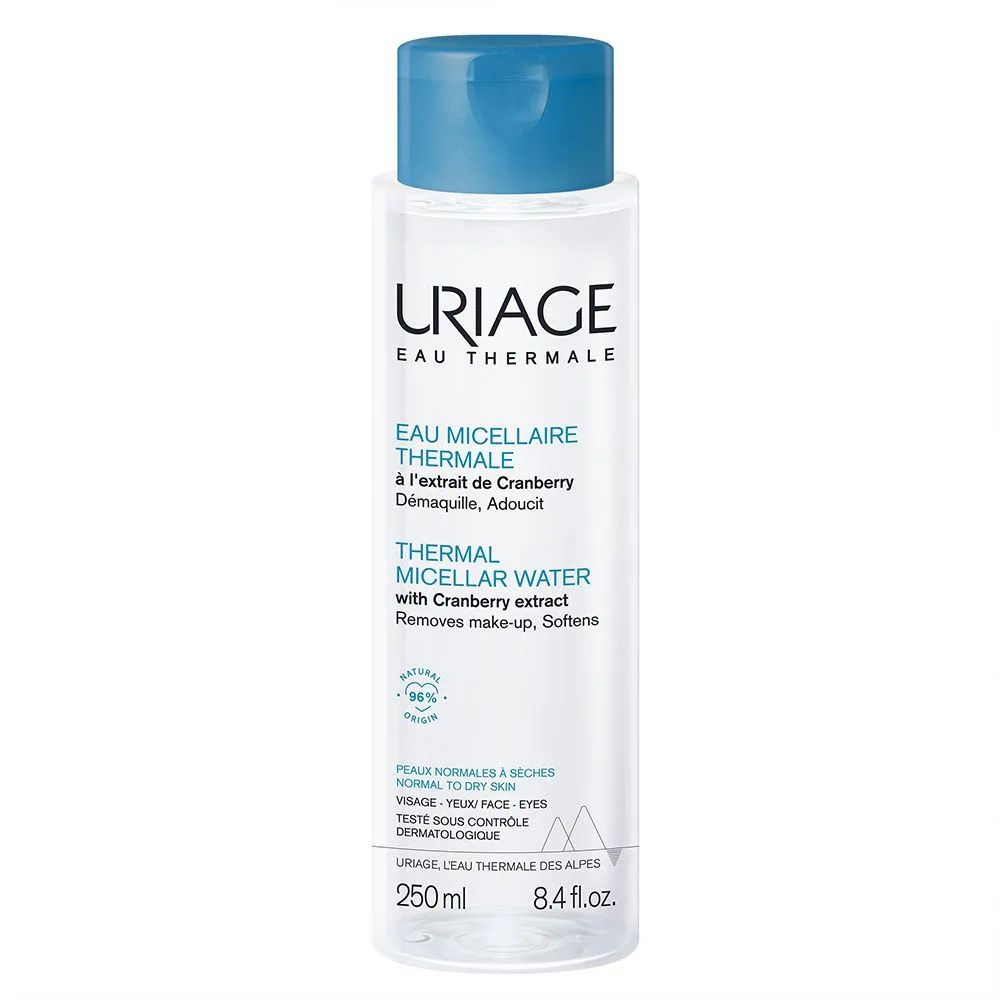 URIAGE EAU MICELLAIRE PEAUX NORMALES A SECHES 250ML