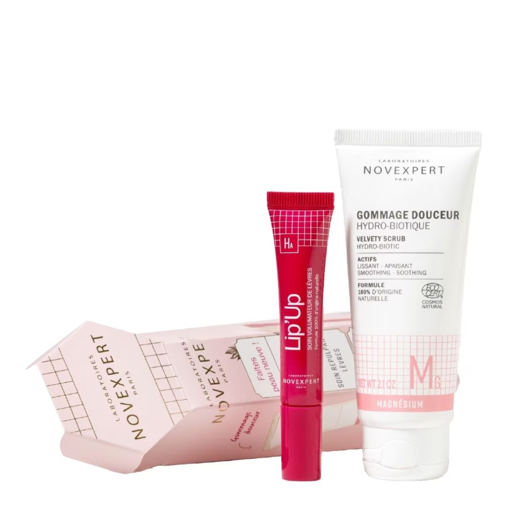 NOVEXPERT COFFRET GOMMAGE DOUCEUR +LIP UP 2024