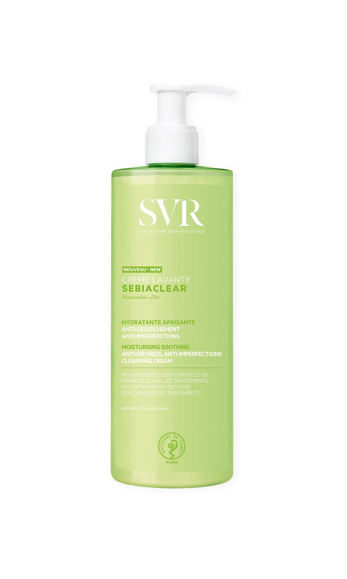 SVR SEBIACLEAR CREME LAVANTE 400ML