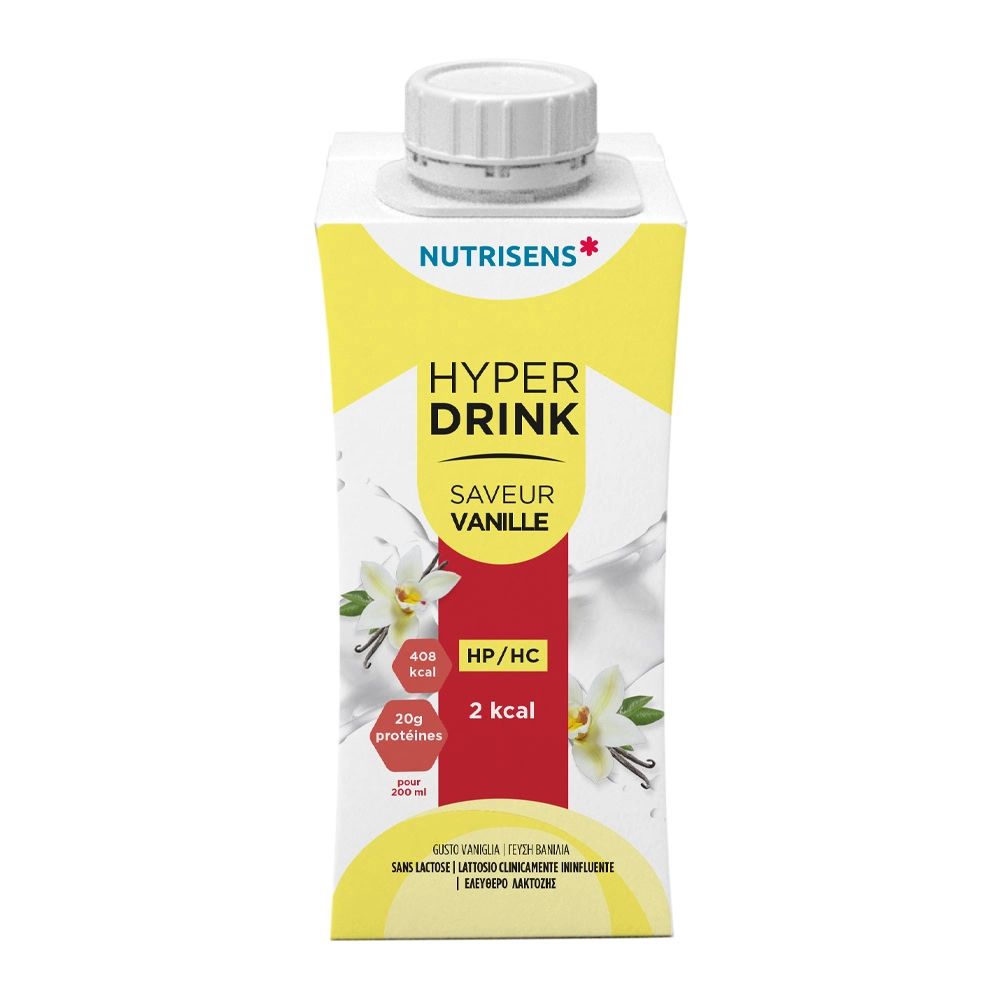 NUTRISENS HYPERDRINK 2 KCAL SAVEUR VANILLE 200ML