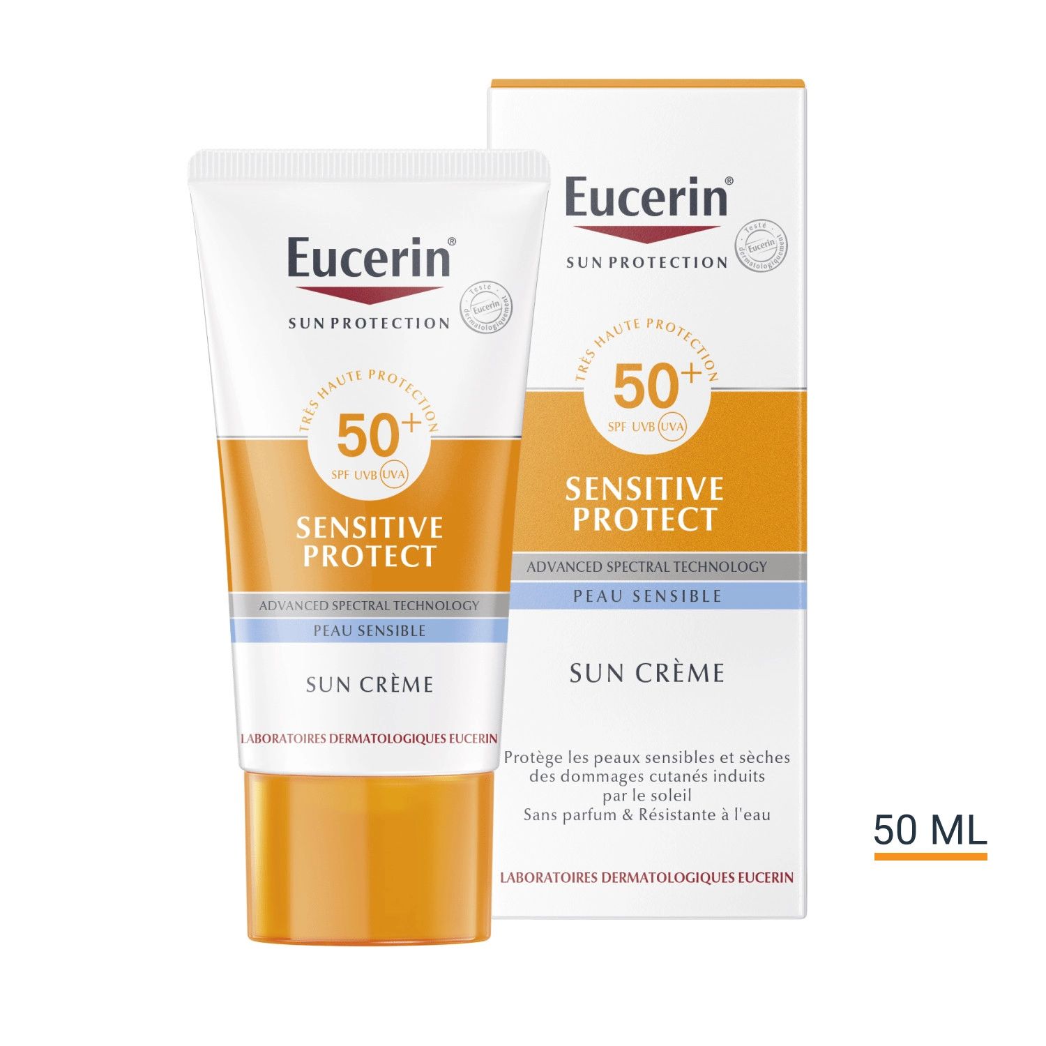 Eucerin SUN PROTECTION SENSITIVE PROTECT Crème SPF 50+
