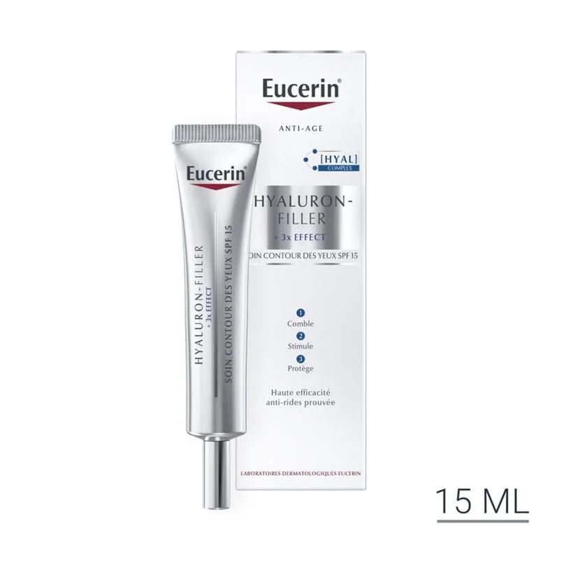 EUCERIN HYALURON-FILLER + 3x EFFECT Contour des Yeux SPF 15