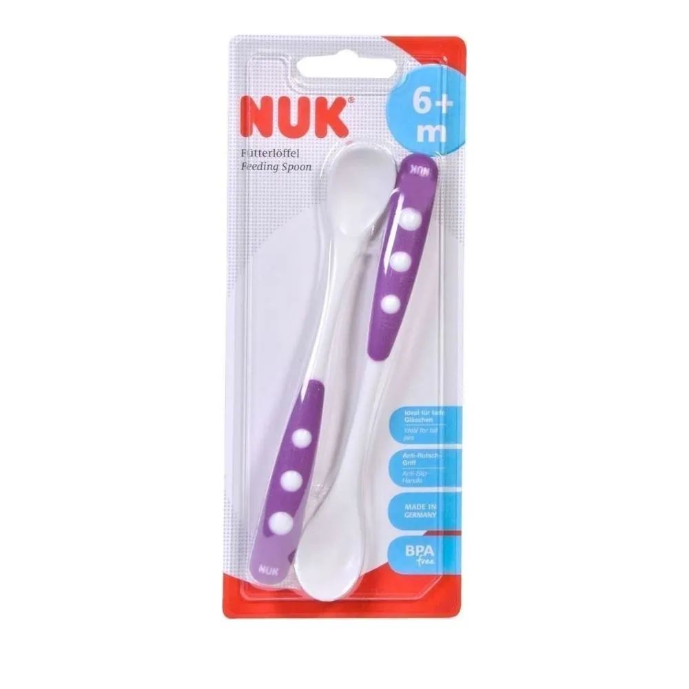 NUK CUILLERE 2 PIECE 6 MOIS +