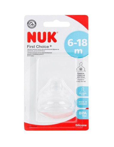 NUK TETINE FIRST CHOICE 6-18M