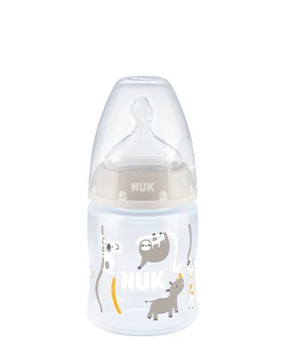 NUK BIBERON FIRST CHOICE + NO COLIC TEMPERATURE 150ML