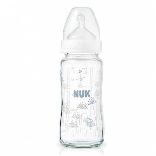 NUK BIB EN VERRE FIRST CHOICE 240ML