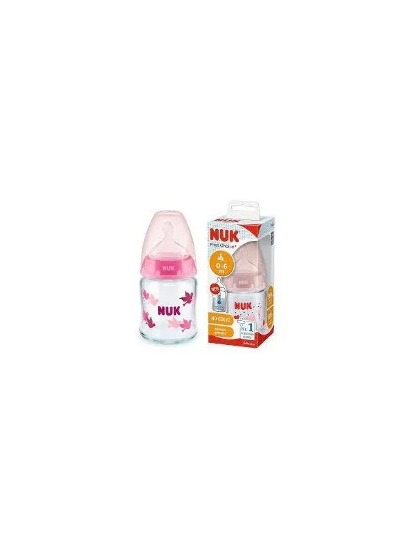 NUK BIBERON EN VERRE FIRST CHOICE120 ML