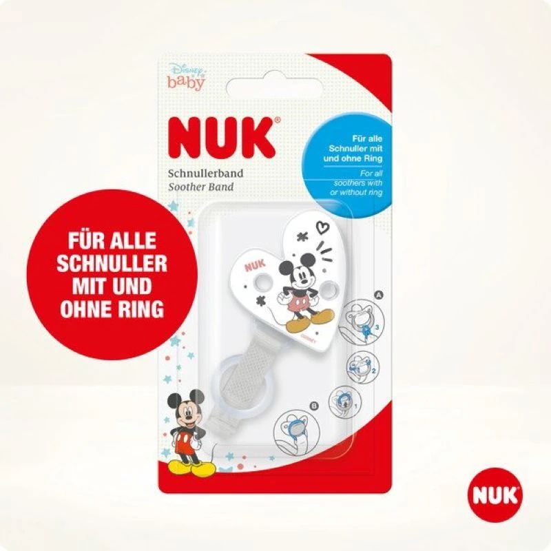 NUK ATTACHE SUCETTE MICKEY