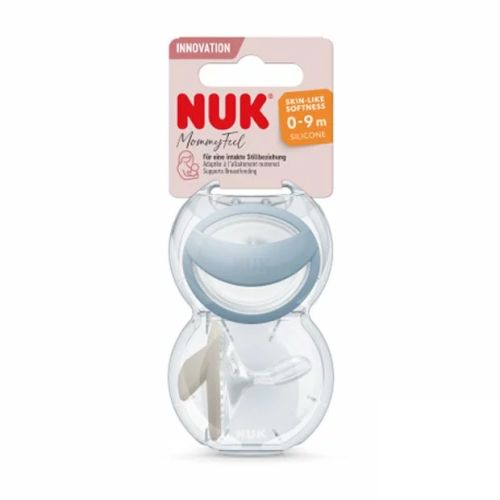 NUK SUCETTE MMOMY FEEL 0-9 * 2 SILICONE