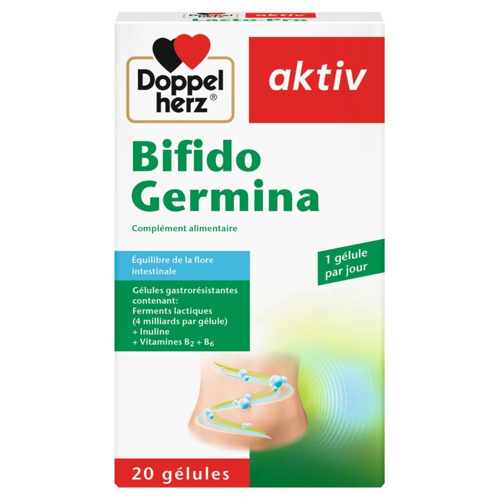 AKTIV BIFIDO GERMIA BOITE DE 20 GELLULES 