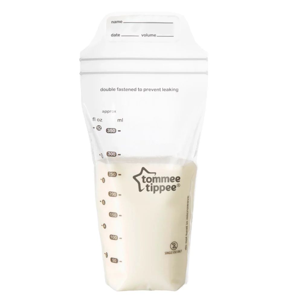 TOMMEE TIPPEE CLOSER TO NATURE LOTS DE 36 SACHETS DE CONSERVATION LAIT MATERNEL
