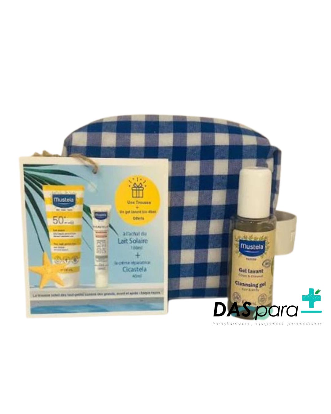MUSTELA TROUSSE SOLAIRE KIDS BLUE