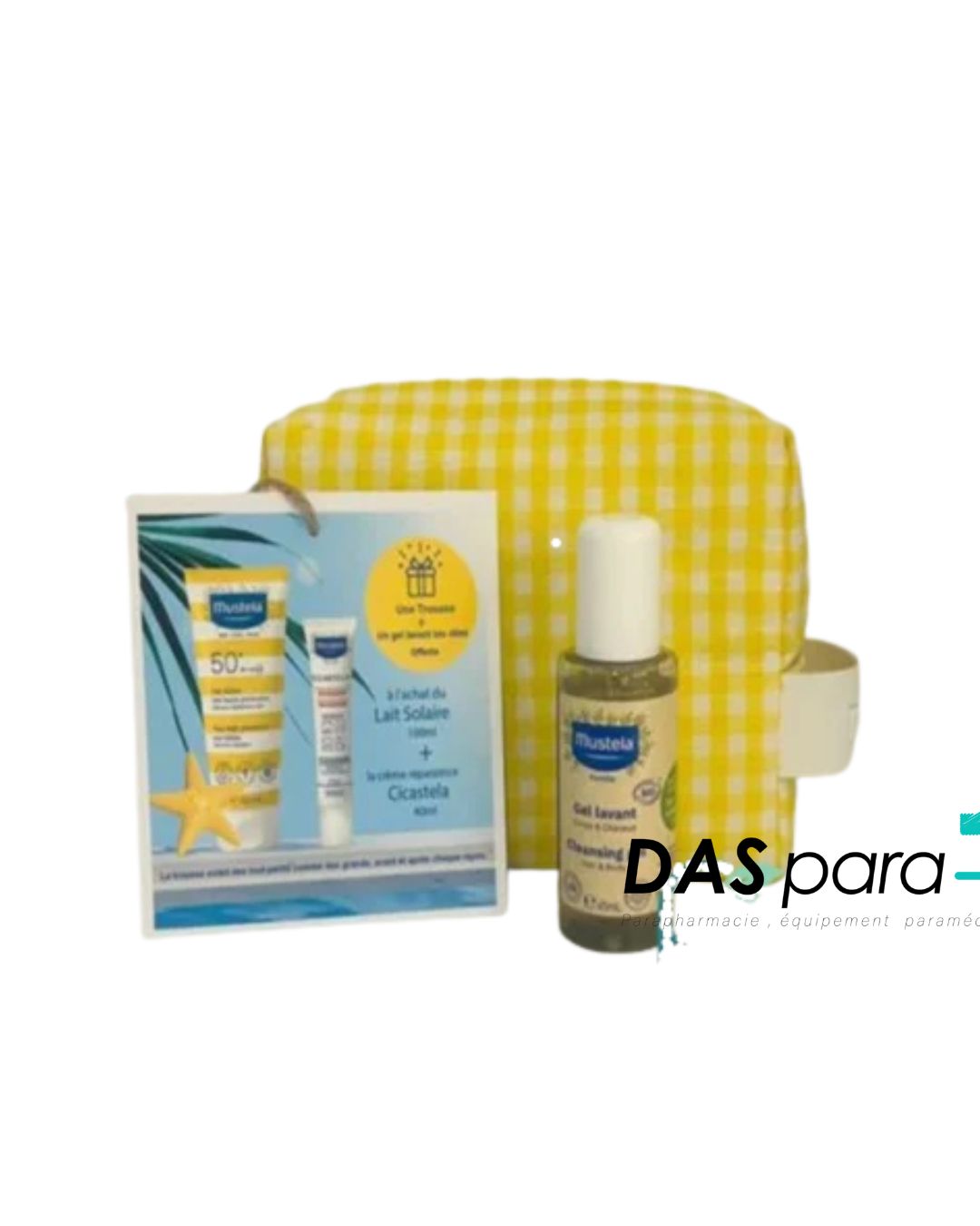 MUSTELA TROUSSE SOLAIRE KIDS JAUNE