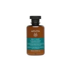 APIVITA SHAMPOING EQUILIBRANT OIL BALANCE CHEV GRAS 250 ML