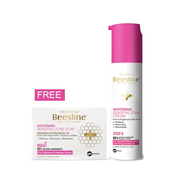 BEESLINE COFFRET  WHITENING SENSITIVE ZONE (CREME+SAVON)