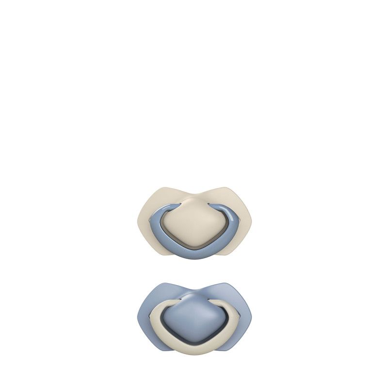 CANPOL SUCETTE SYMETRIQUES SILICONE GRIS B2 23/910