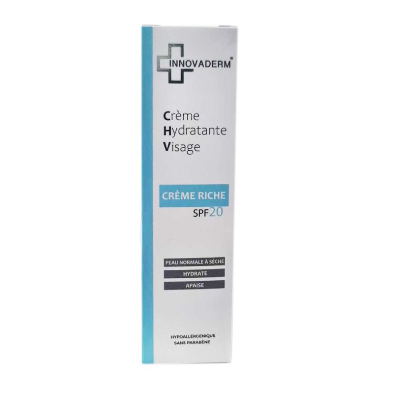 INNOVADERM CREME  HYDRATANTE RICHE SPF 20