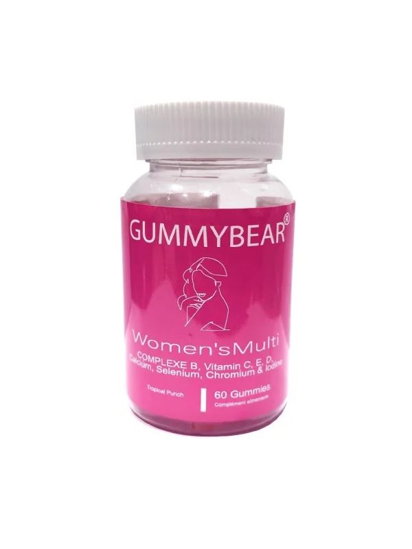 GUMMYBEAR WOMEN'S MULTI BOITE DE 60