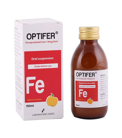 OPTIFER SUSPENSION ORAL 150ML
