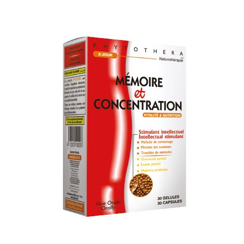 PHYTOTHERA MEMOIRE ET CONCENTRATION