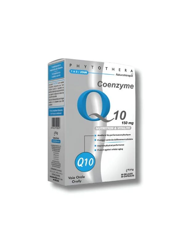 VITAL PHYTOTHERA COENZYME Q10 30 GELULES