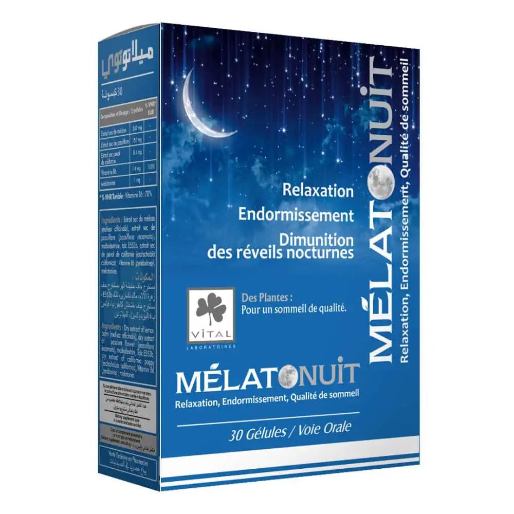 VITAL MELATONUIT - 30 Gelules