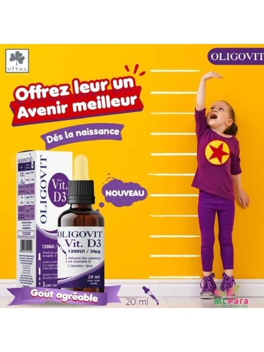 OLIGOVIT VIT D3 GOUTTE 30ML