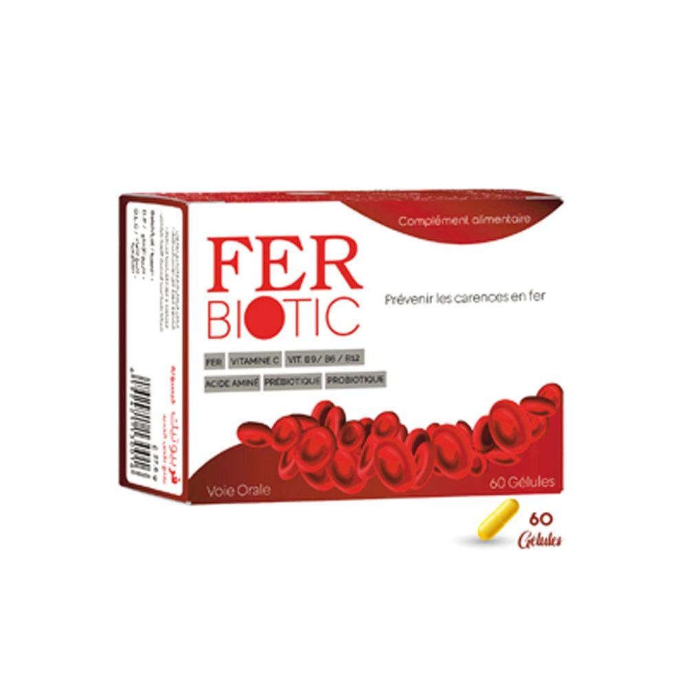 VITAL FERBIOTIC BOITE DE 60 GELLULES
