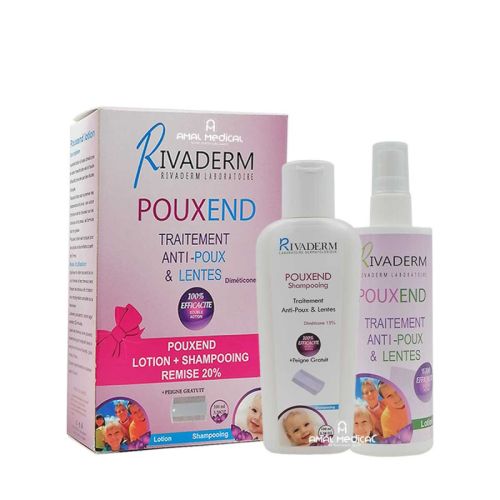 Pack Rivaderm Pouxend - Traitement anti-poux & lentes
