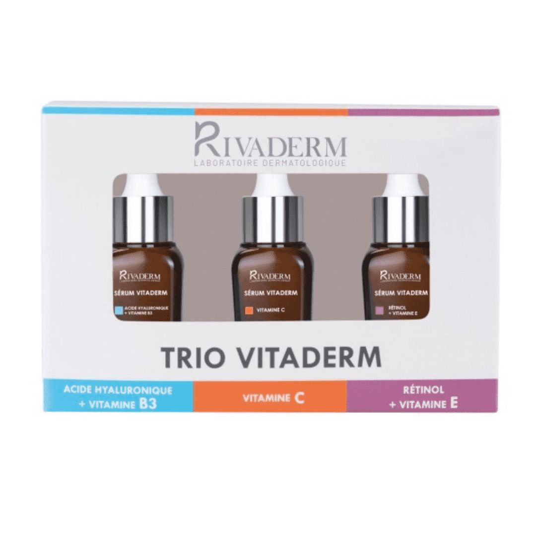 RIVADERM TRIO VITADERM 3SERUM