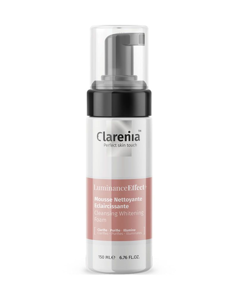 CLARENIA LUMINANCE EFFECT MOUSSE NETTOYANTE ECLAIRCISSANTE 150ML
