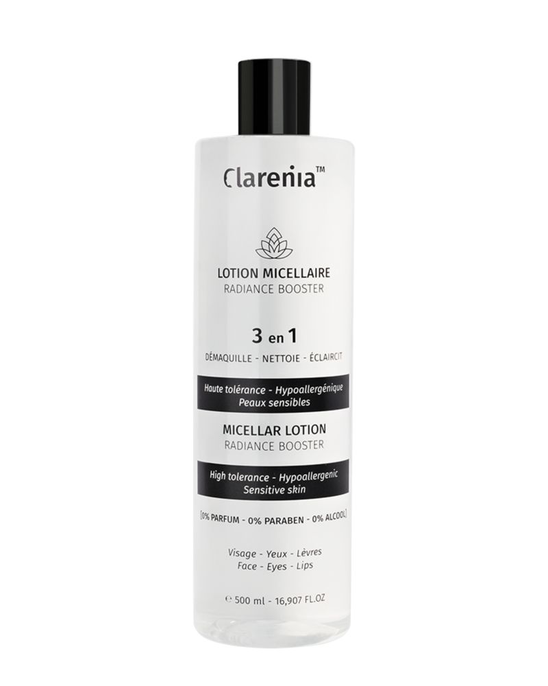 CLARENIA EAU MICELLARE RADIANCE BOOSTER 3EN1 200ML