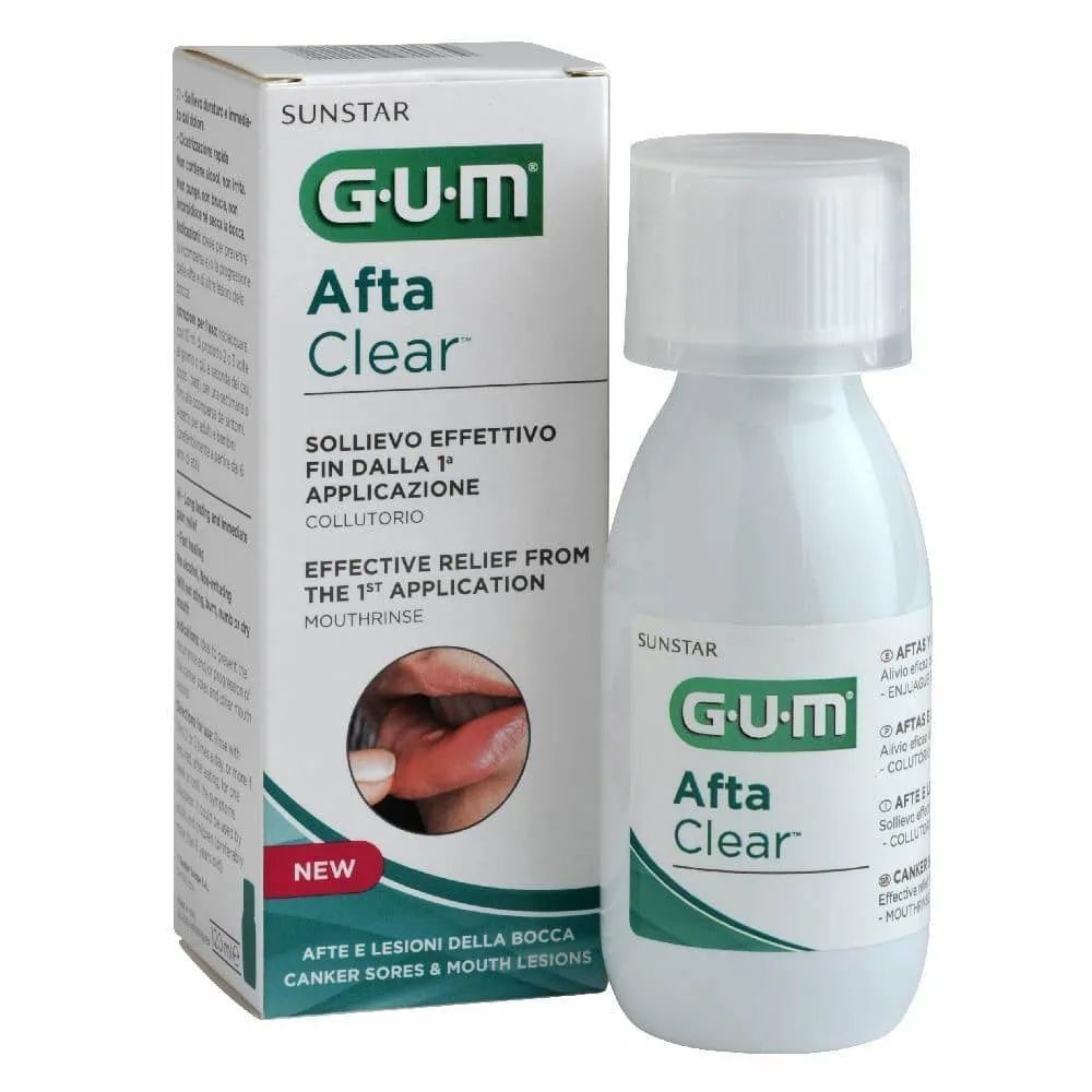 GUM AFTACLEAR BAIN DE BOUCHE 120ML